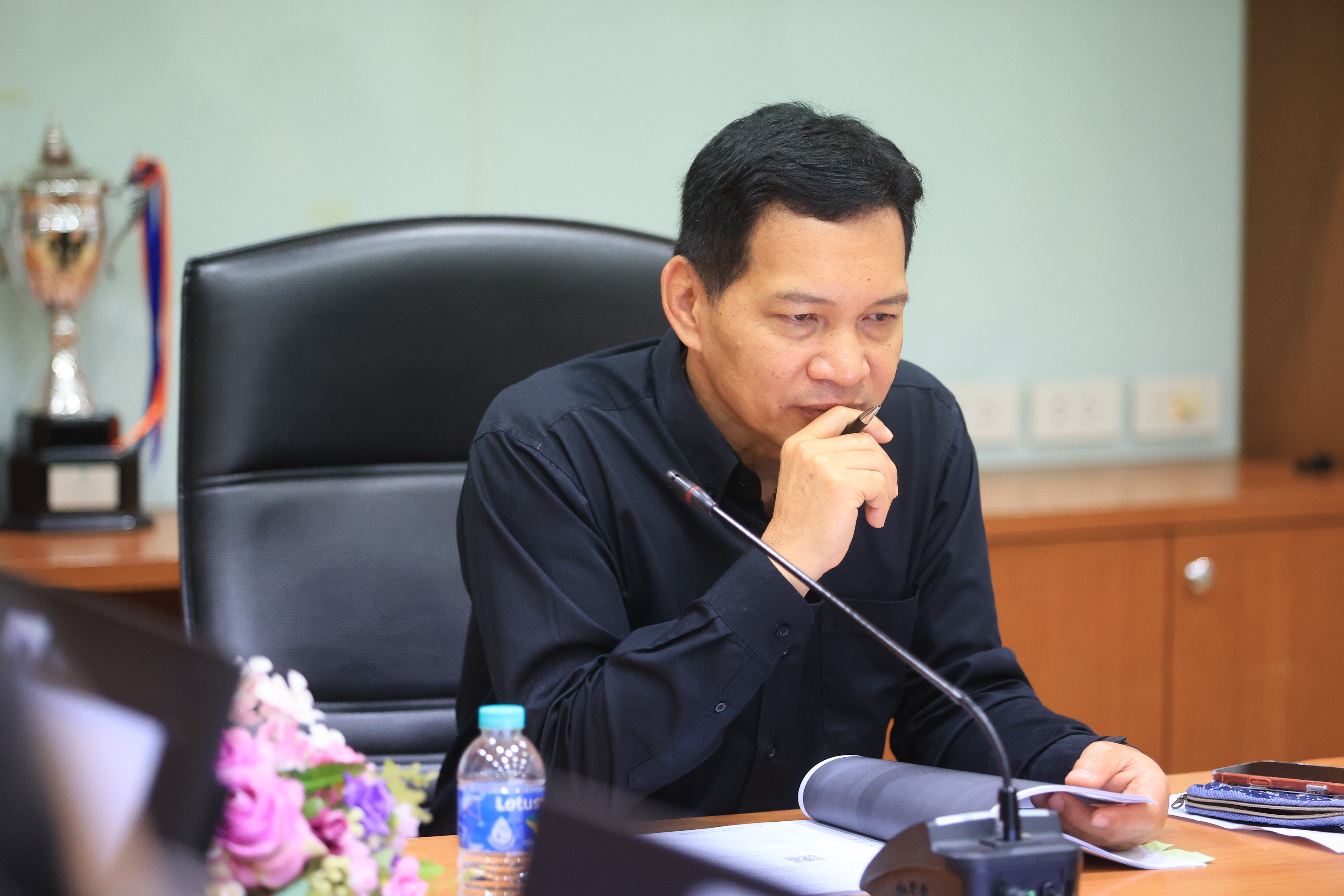 title - สำนักบริหารกองทุน ประชุมคณะทำงานบริหารความเสี่ยงและการควบคุมภายใน ประจำปีบัญชี 2569 ครั้งที่ 2/2568